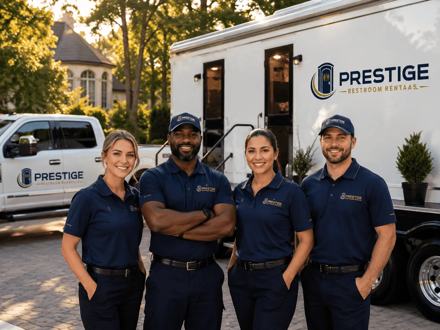 Trusted Luxury Portable Restrooms company in Texico, IL